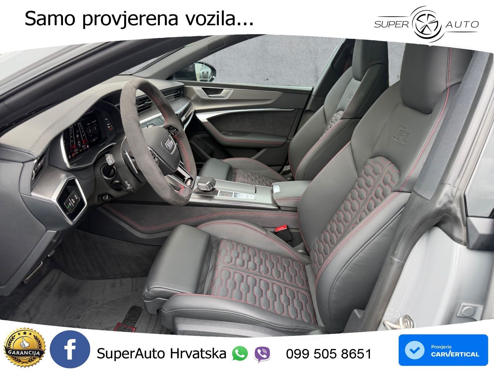 Audi RS7 4.0 TFSI V8 (600 KS) quattro tiptronic MATRIX+GR SJED+KAM