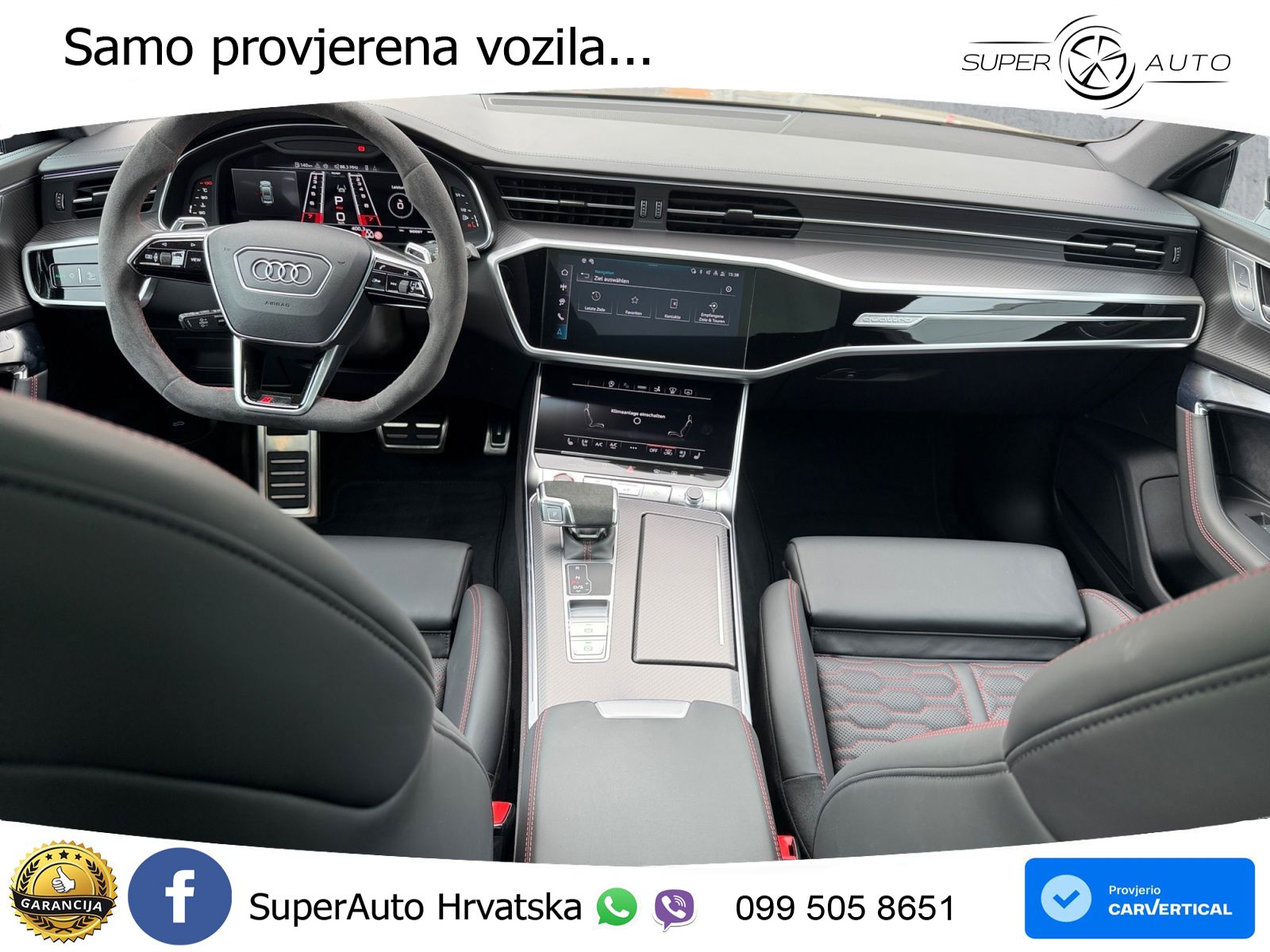 Audi RS7 4.0 TFSI V8 (600 KS) quattro tiptronic MATRIX+GR SJED+KAM