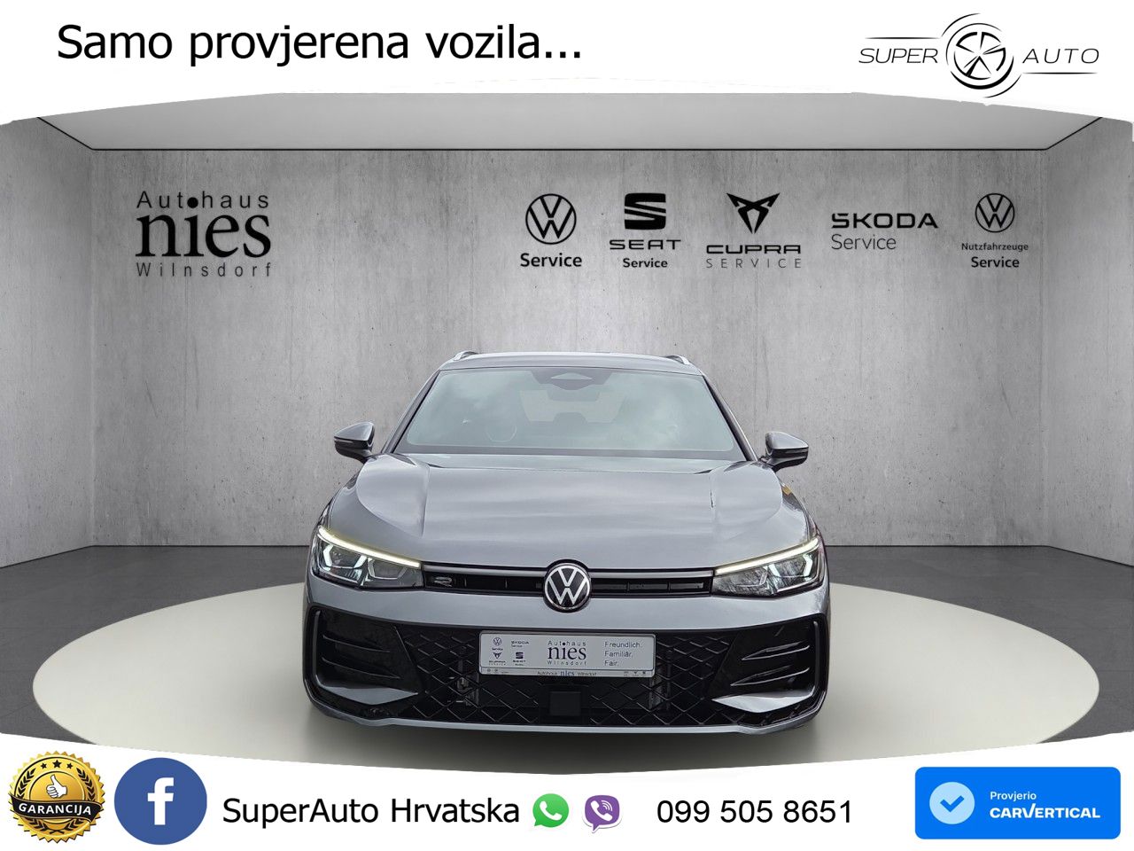 Volkswagen Passat Variant 2.0 TDI (193 KS) 4MOTION DSG R-Line LED+GR SJED+ACC