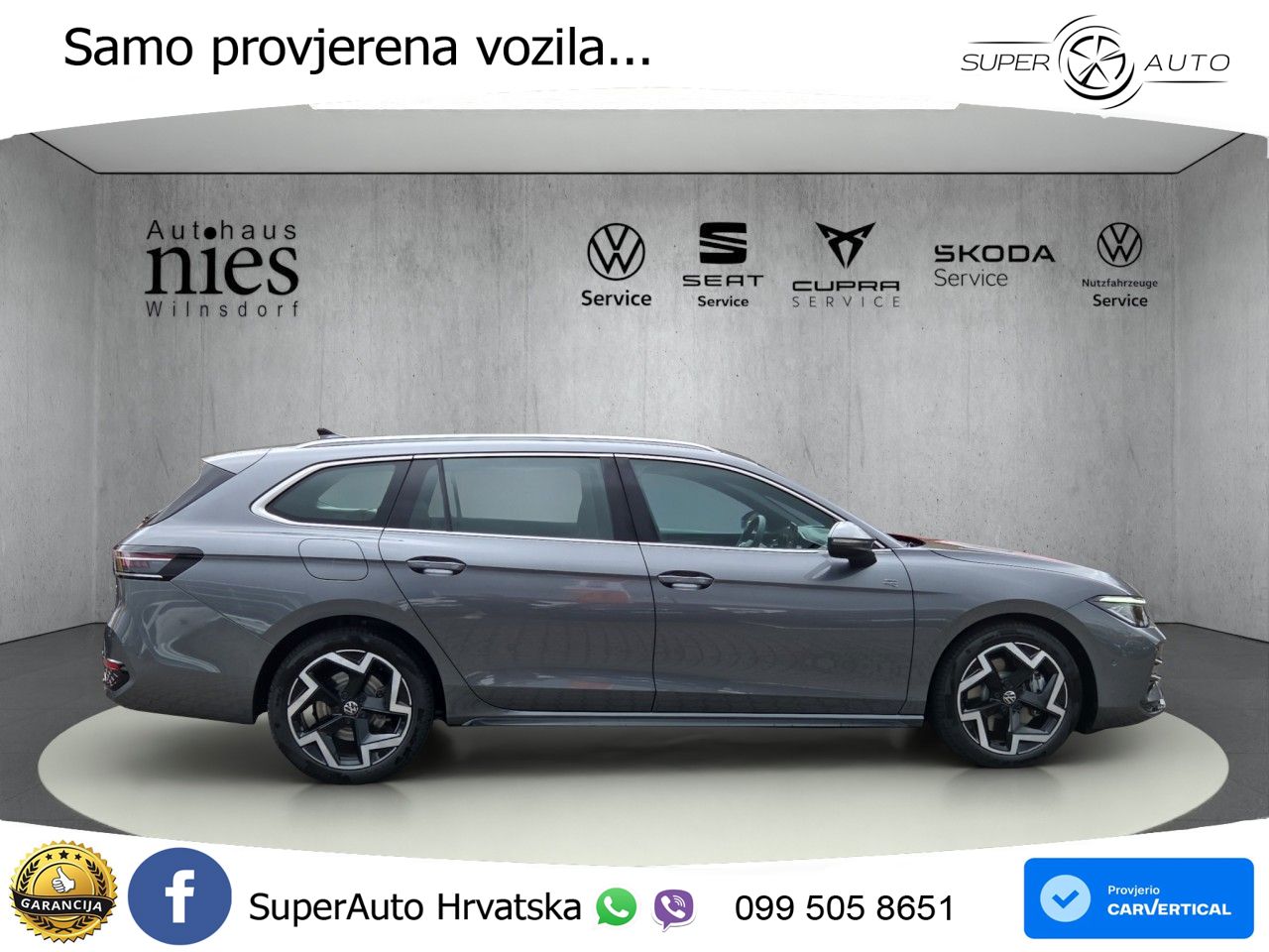 Volkswagen Passat Variant 2.0 TDI (193 KS) 4MOTION DSG R-Line LED+GR SJED+ACC
