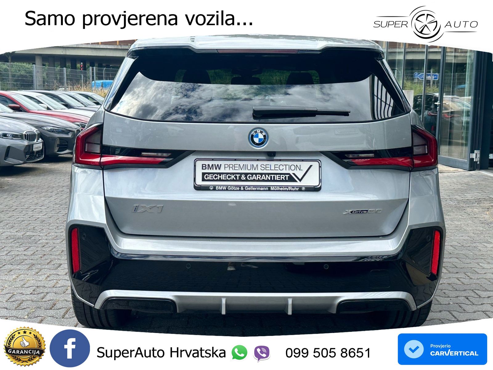 BMW iX1 68 kWh (313 KS) xDrive30 M Sport LED+GR SJED+ACC