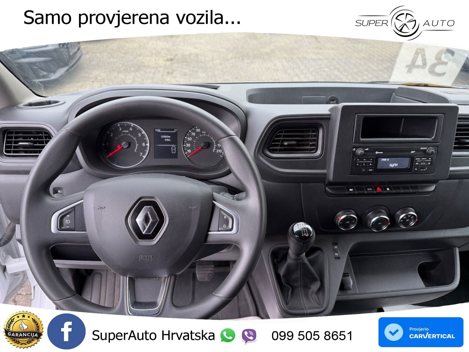 Renault Master III L3H2  3,5t 3SITZER/KLIMA/LANG 135 KS