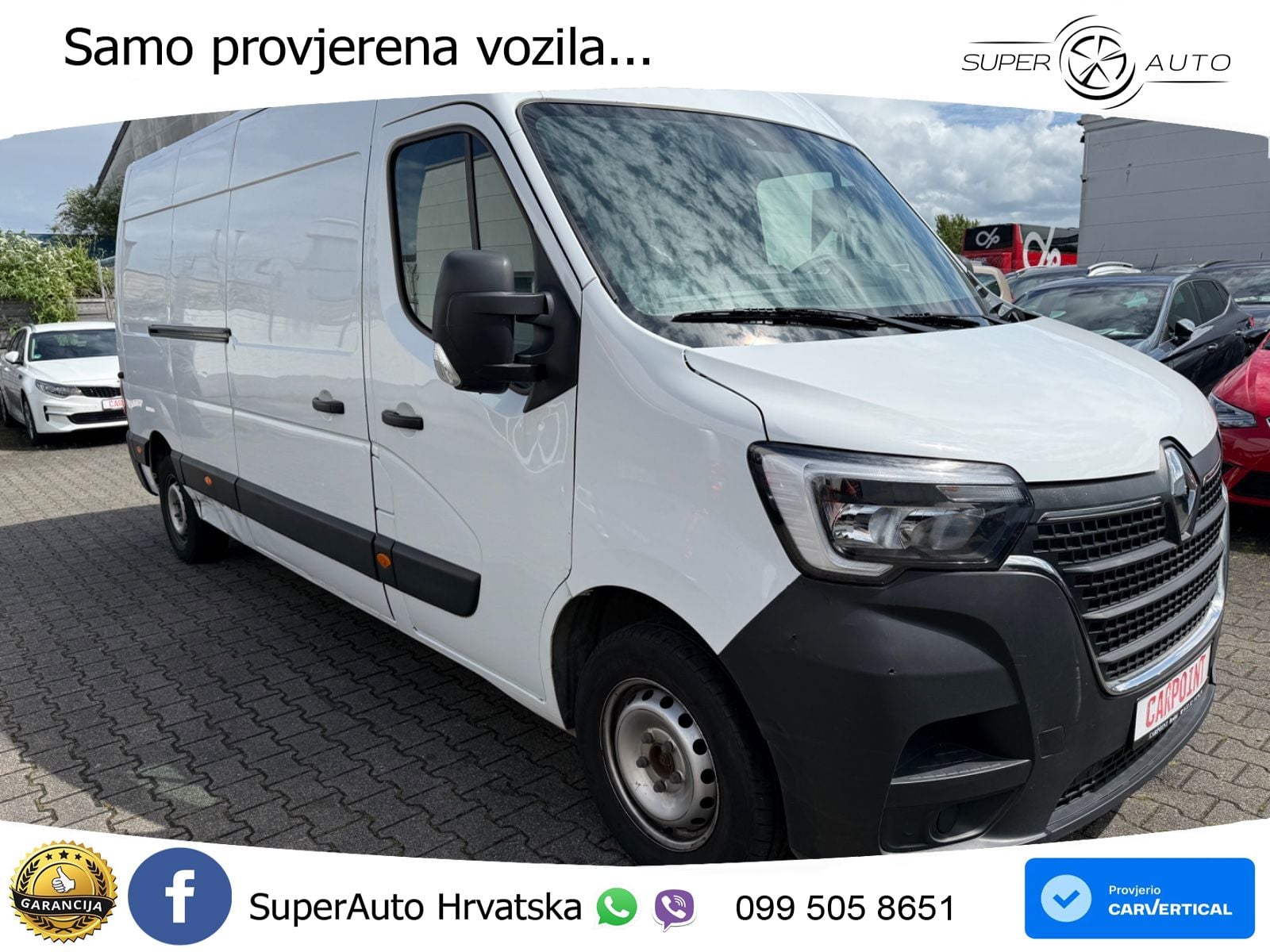Renault Master III L3H2  3,5t 3SITZER/KLIMA/LANG 135 KS
