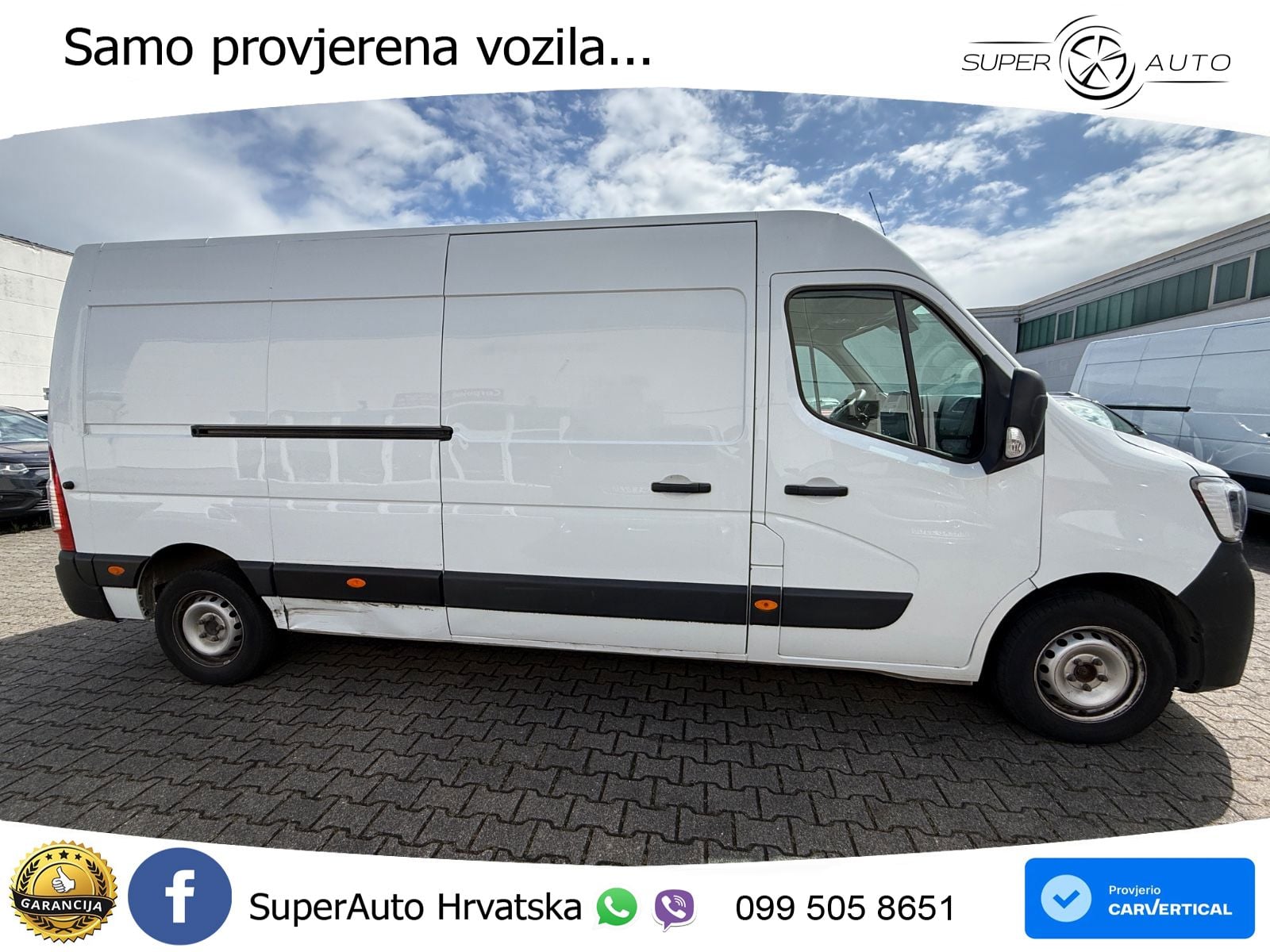 Renault Master III L3H2  3,5t 3SITZER/KLIMA/LANG 135 KS