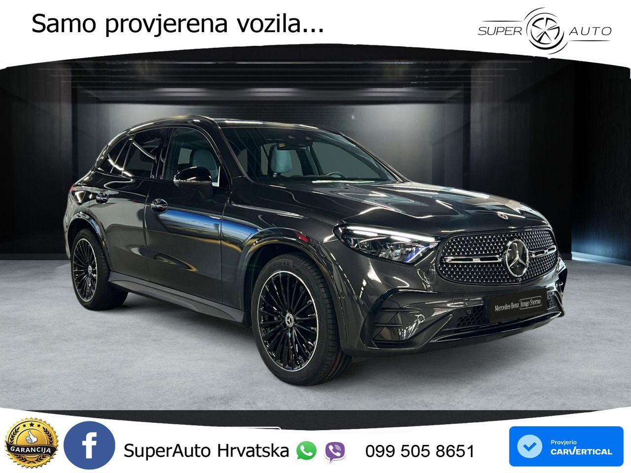 Mercedes GLC 220d (197 KS) 4MATIC 9G-TRONIC AMG LED+GR SJED+ACC