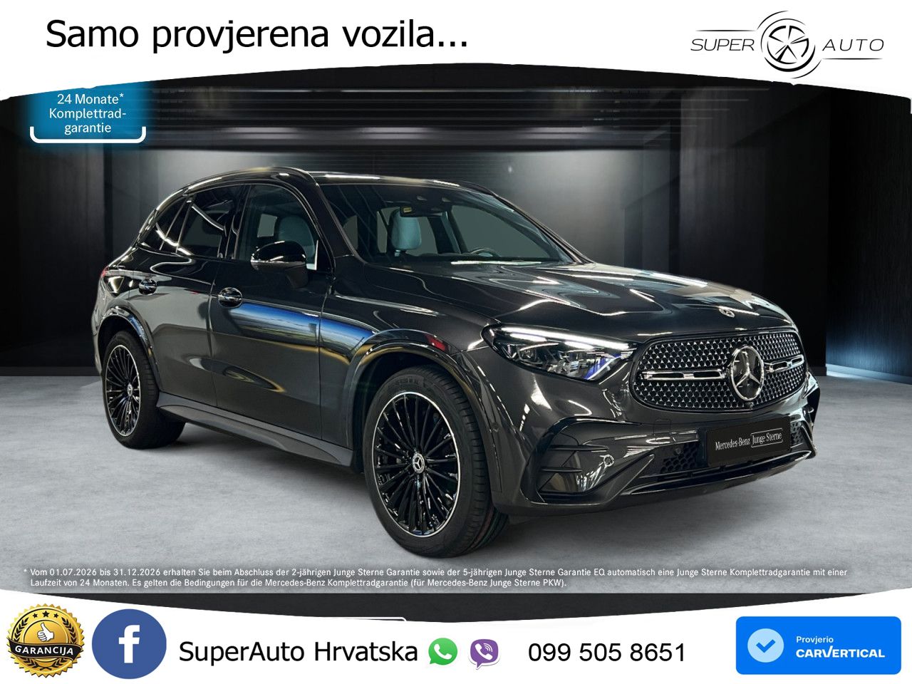 Mercedes GLC 220d (197 KS) 4MATIC 9G-TRONIC AMG LED+GR SJED+ACC