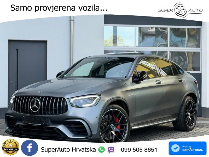 Mercedes AMG GLC 63 S V8 (510 KS) 4MATIC+ MCT LED+GR SJED+ACC