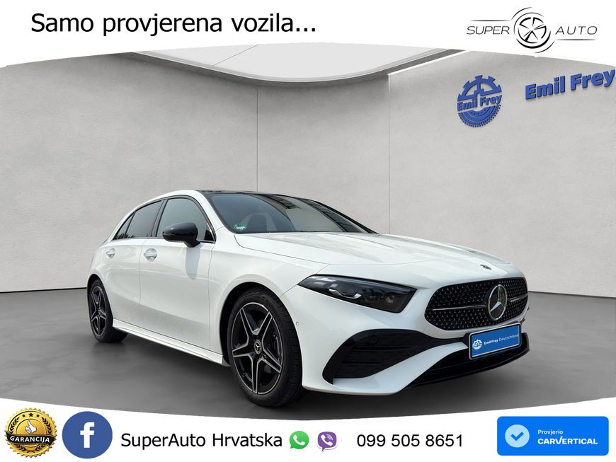 Mercedes-Benz A 200d 8G-DCT AMG LED+GR SJED+ACC