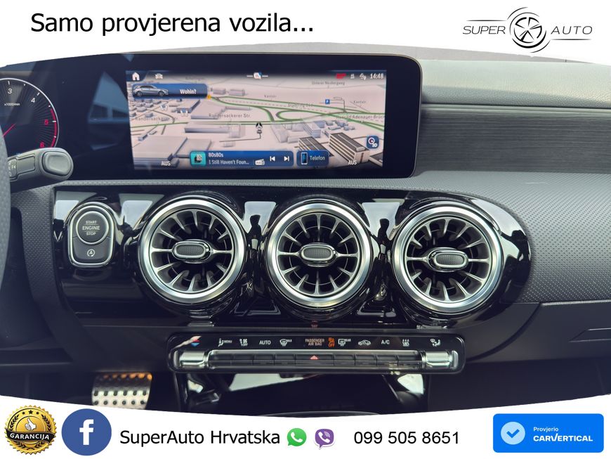 Mercedes-Benz A 200d 8G-DCT AMG LED+GR SJED+ACC