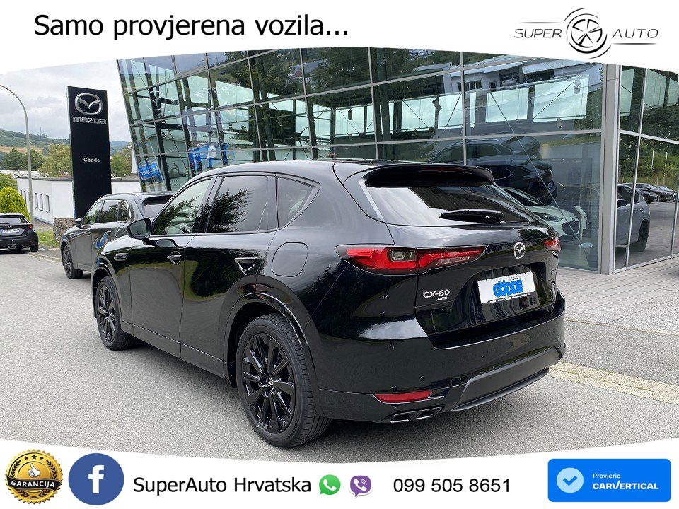 Mazda CX-60 3.3 e-Skyactiv D (254 KS) AWD Automatic MATRIX+GR SJED+KAM