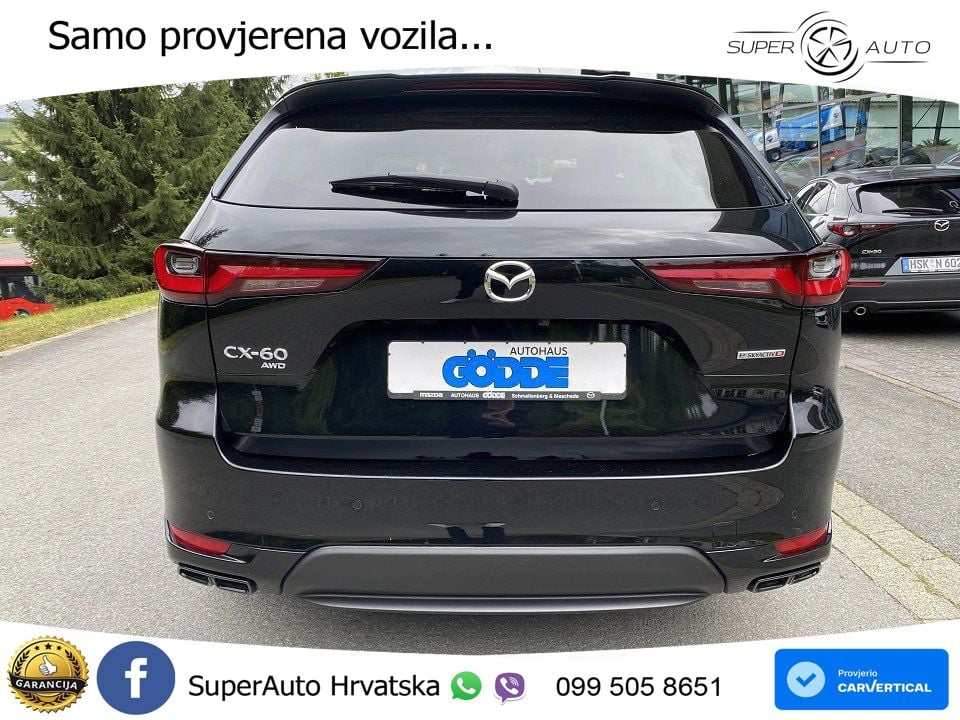 Mazda CX-60 3.3 e-Skyactiv D (254 KS) AWD Automatic MATRIX+GR SJED+KAM