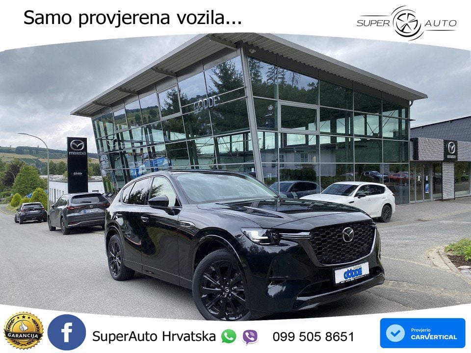 Mazda CX-60 3.3 e-Skyactiv D (254 KS) AWD Automatic MATRIX+GR SJED+KAM