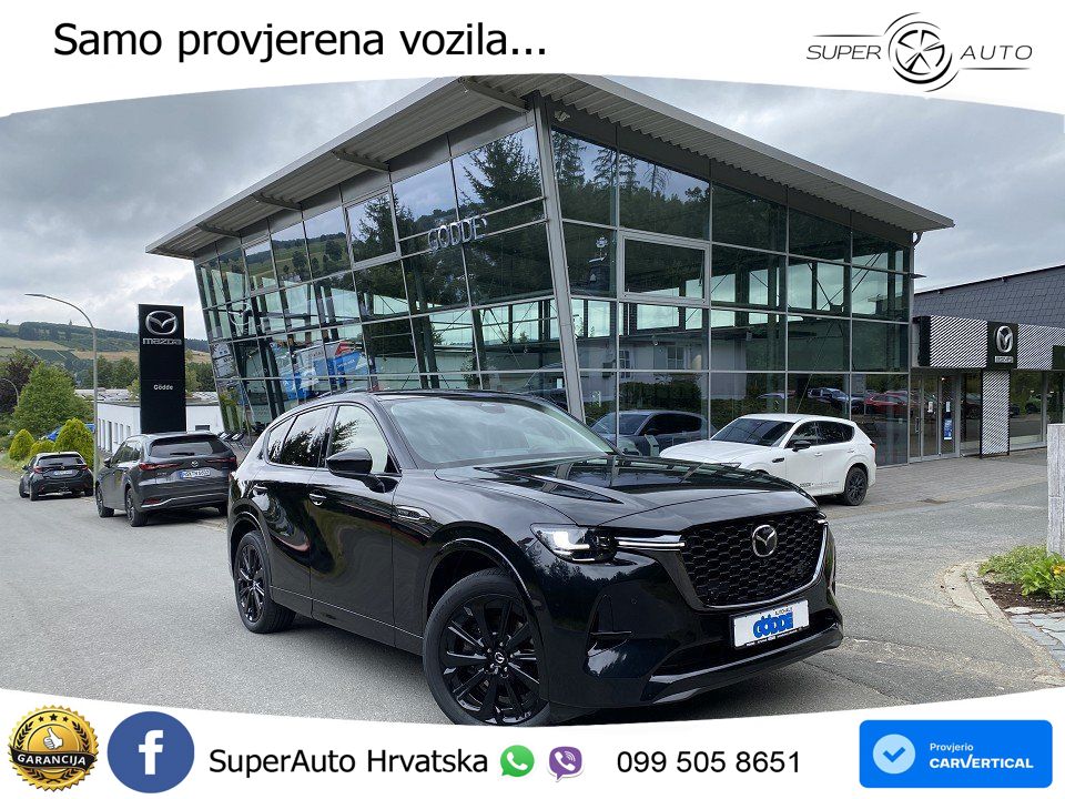 Mazda CX-60 3.3 e-Skyactiv D (254 KS) AWD Automatic MATRIX+GR SJED+KAM