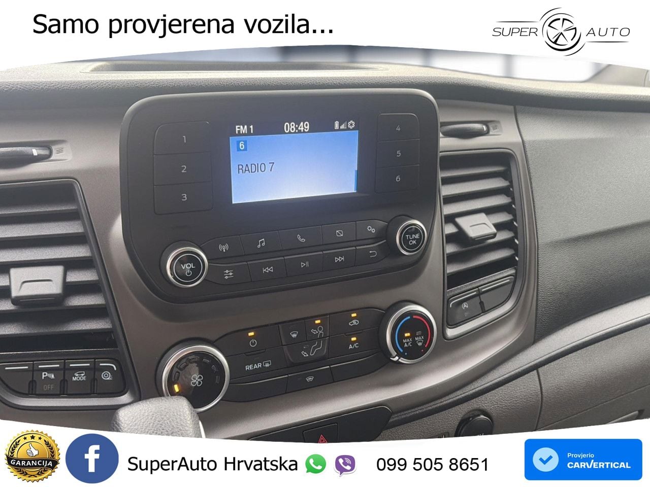 Ford Transit Custom Kombi 320 L1H1 Trend Tempomat PDC 131 KS