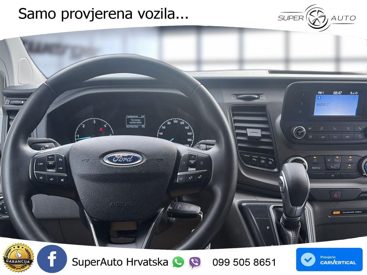 Ford Transit Custom Kombi 320 L1H1 Trend Tempomat PDC 131 KS