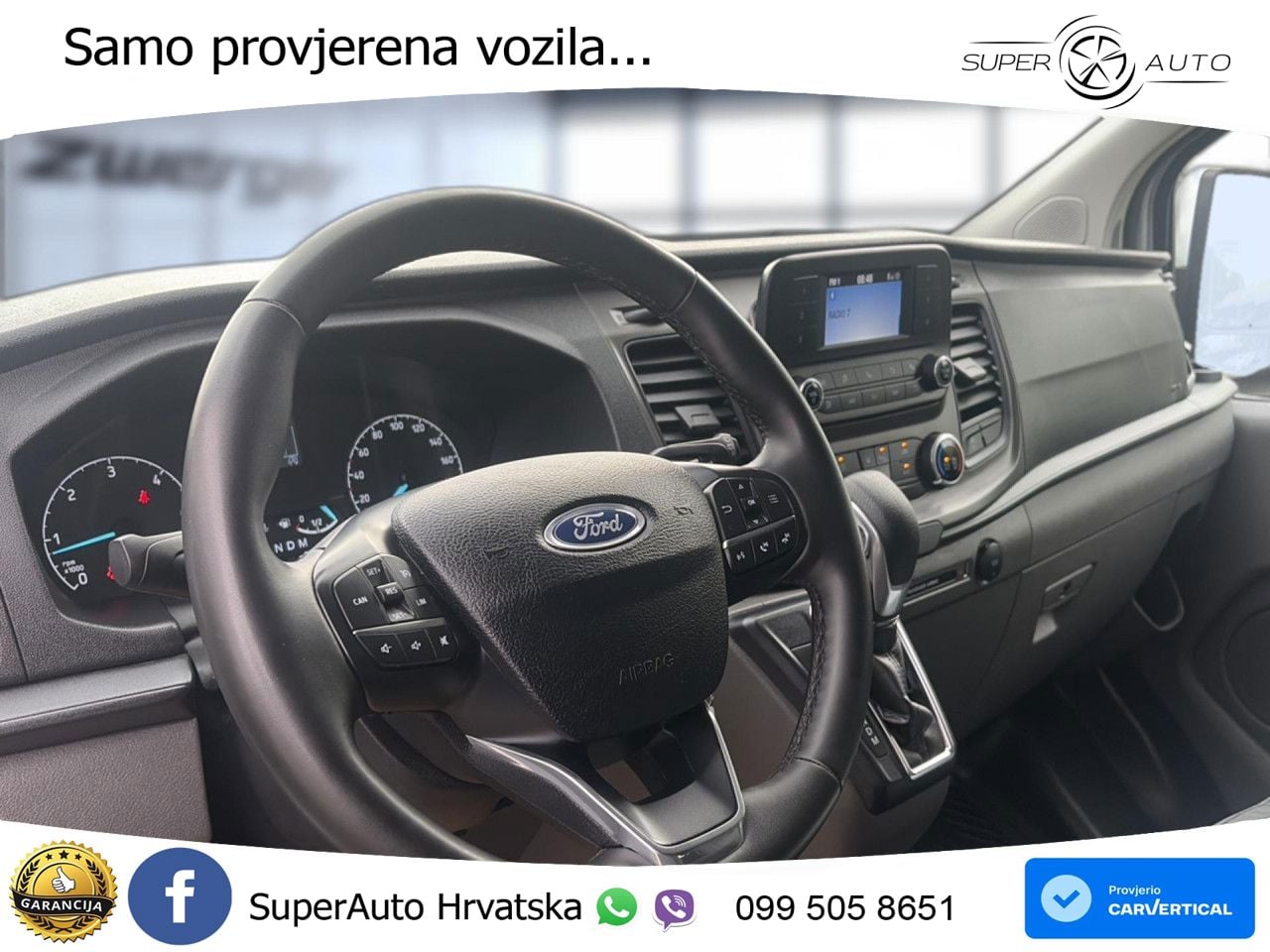 Ford Transit Custom Kombi 320 L1H1 Trend Tempomat PDC 131 KS