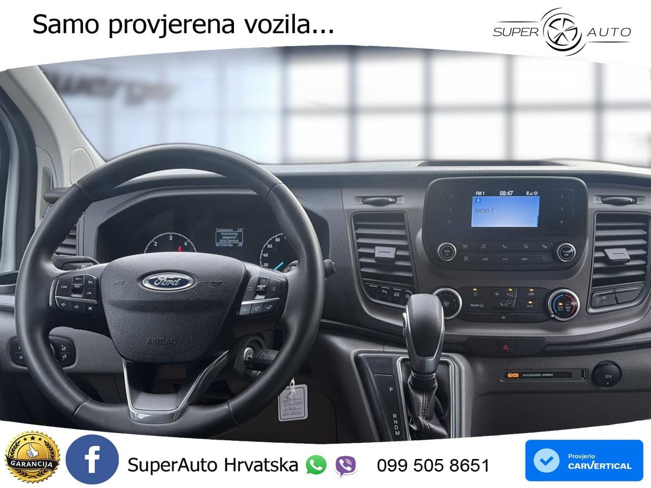 Ford Transit Custom Kombi 320 L1H1 Trend Tempomat PDC 131 KS