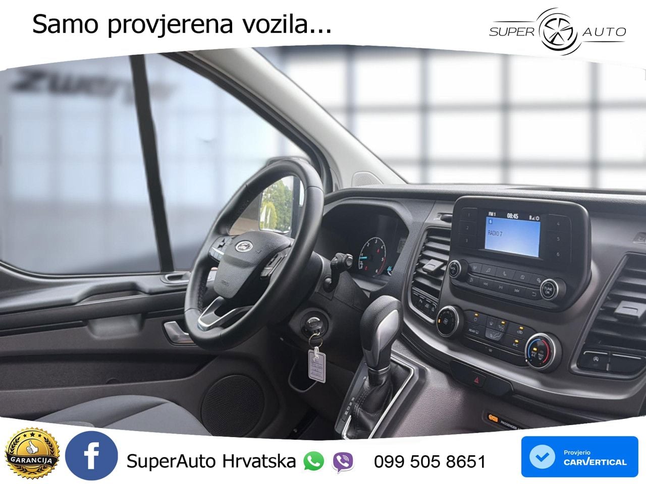 Ford Transit Custom Kombi 320 L1H1 Trend Tempomat PDC 131 KS