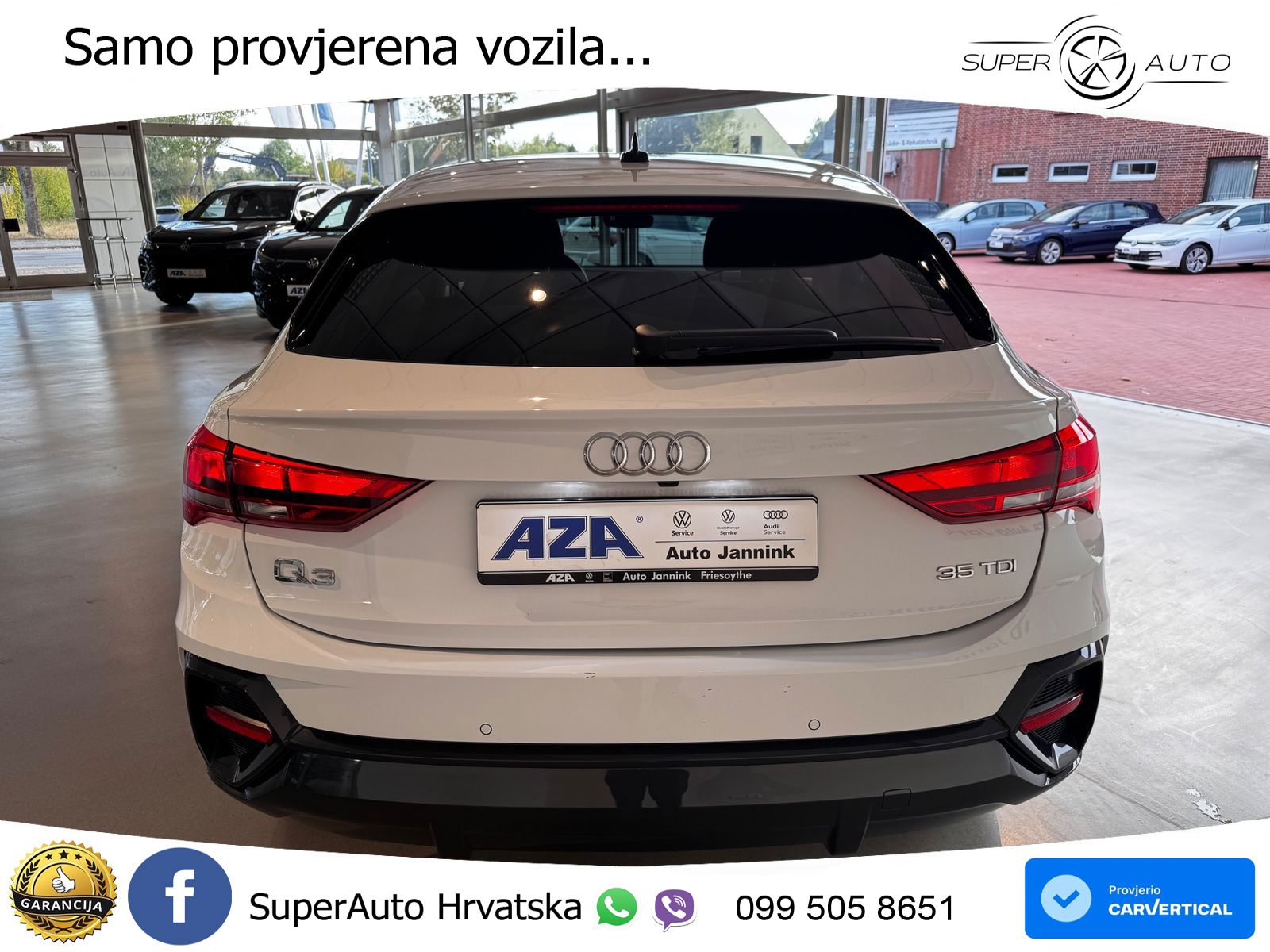 Audi Q3 Sportback 35 TDI (150 KS) S tronic LED+GR SJED+ACC