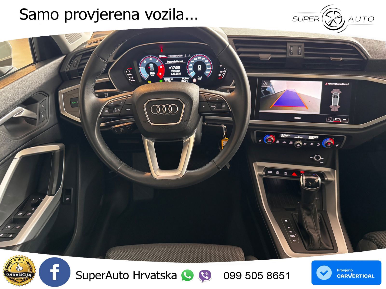 Audi Q3 Sportback 35 TDI (150 KS) S tronic LED+GR SJED+ACC