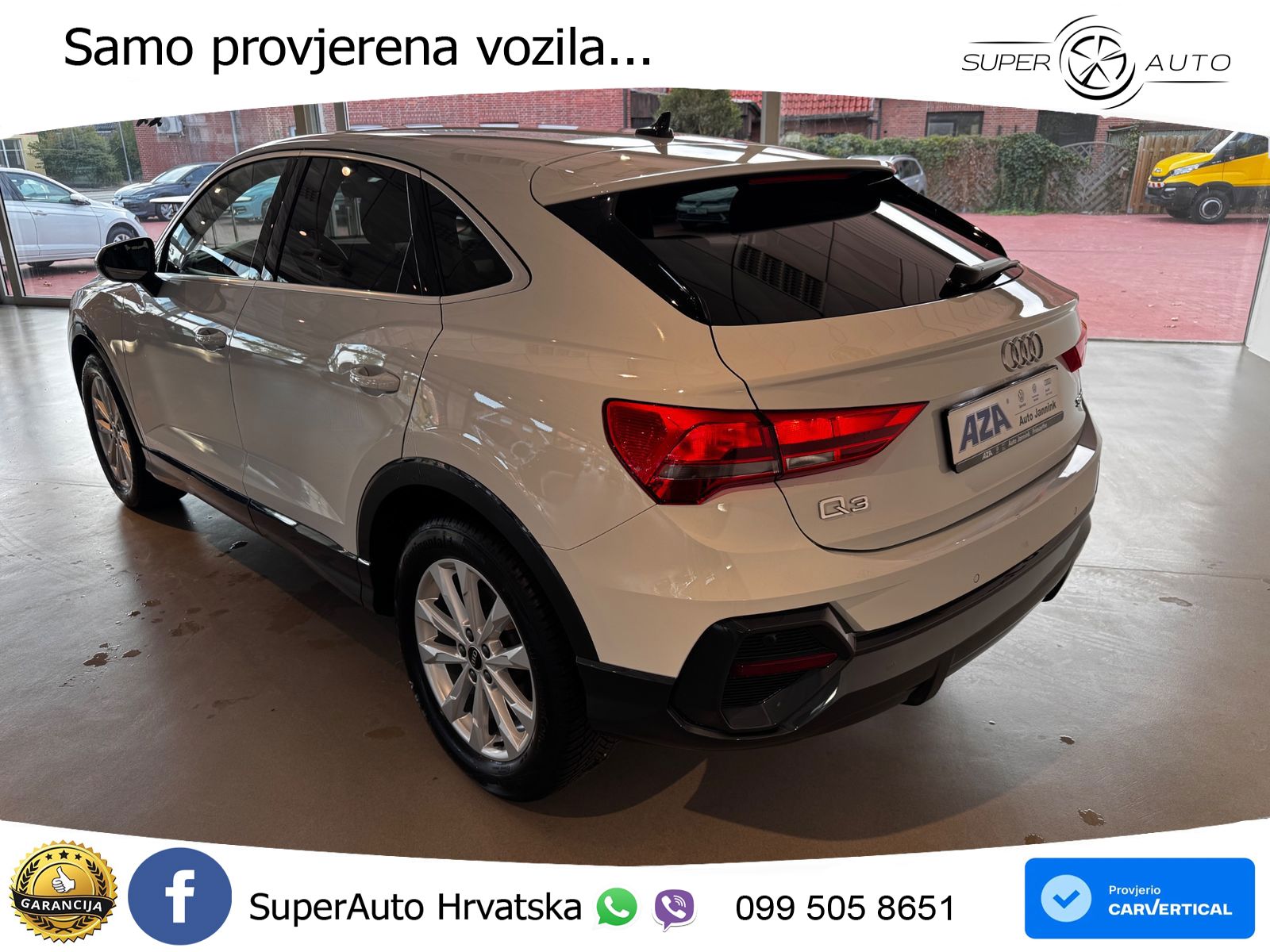 Audi Q3 Sportback 35 TDI (150 KS) S tronic LED+GR SJED+ACC
