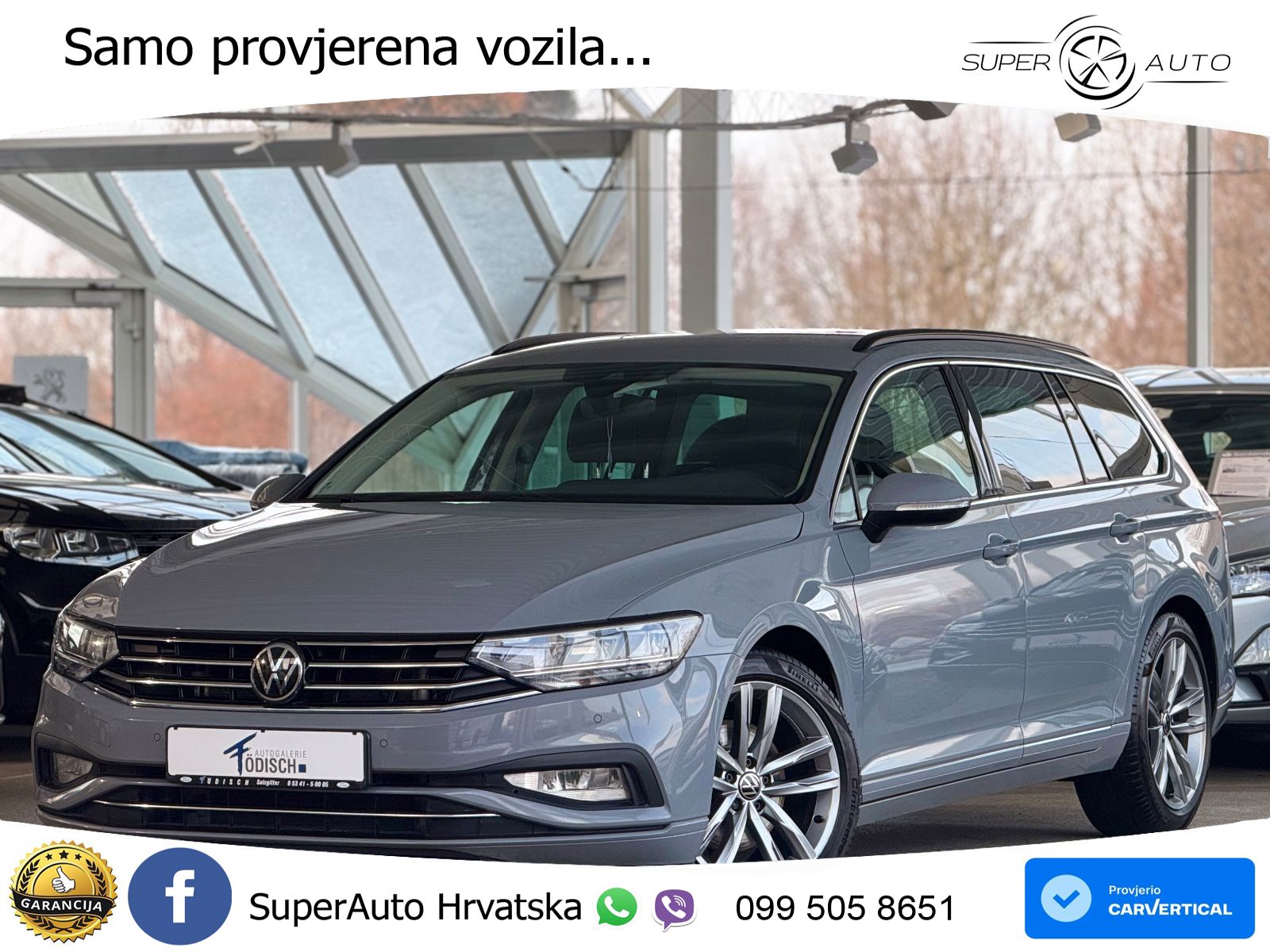 Volkswagen Passat Variant 2.0 TDI (200 KS) DSG R-Line LED+GR SJED+ACC