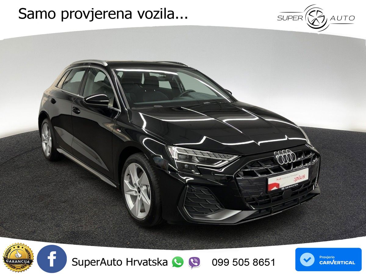 Audi A3 Sportback 40 TFSI e (204 KS) Plug-in Hybrid S tronic S line LED+GR SJED+ACC