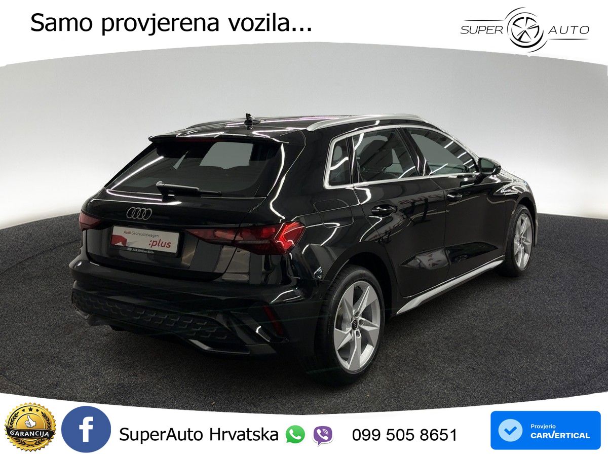 Audi A3 Sportback 40 TFSI e (204 KS) Plug-in Hybrid S tronic S line LED+GR SJED+ACC
