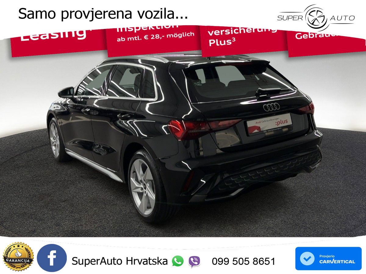 Audi A3 Sportback 40 TFSI e (204 KS) Plug-in Hybrid S tronic S line LED+GR SJED+ACC