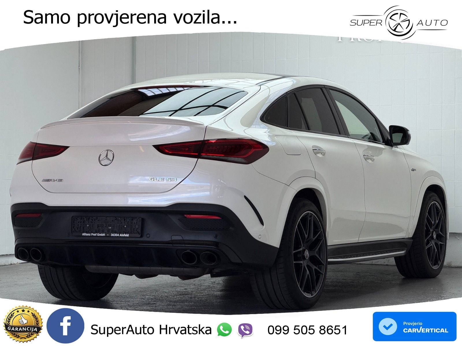 Mercedes AMG GLE Coupe 53 (435 KS) EQ Boost 4MATIC+ AMG SPEEDSHIFT TCT 9G ACC+HEAD+4xGR SJED+360+PANO