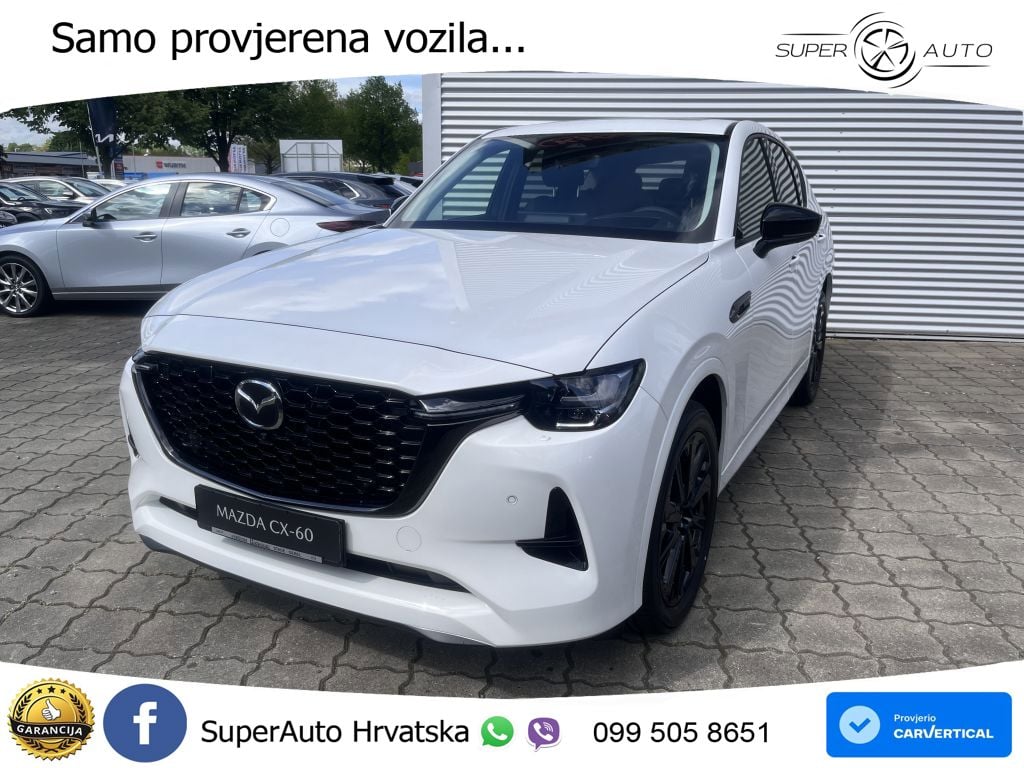 Mazda CX-60 3.3 e-Skyactiv D (254 KS) AWD Automatic LED+GR SJED+ACC