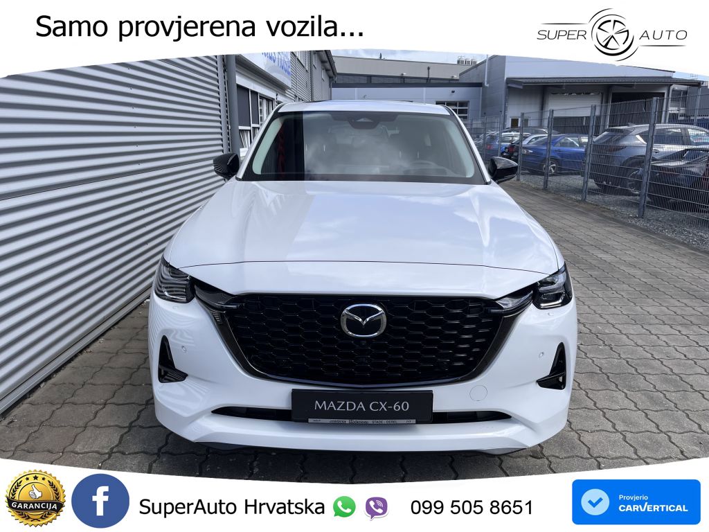 Mazda CX-60 3.3 e-Skyactiv D (254 KS) AWD Automatic LED+GR SJED+ACC
