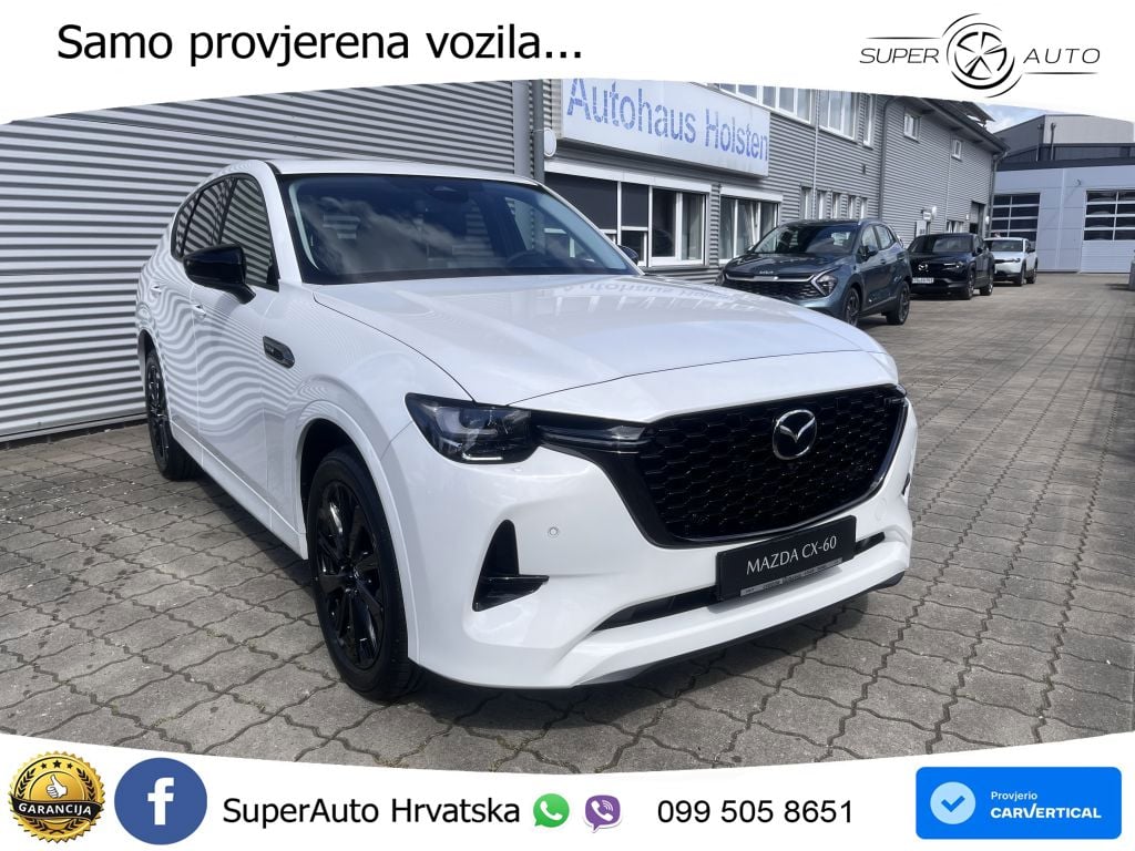 Mazda CX-60 3.3 e-Skyactiv D (254 KS) AWD Automatic LED+GR SJED+ACC