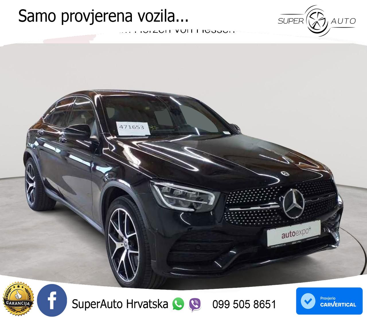 Mercedes GLC Coupe 200 (197 KS) 4MATIC G-TRONIC AMG