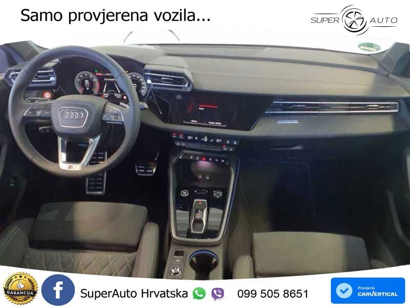 Audi A3 Limuzina 40 TFSI (204 KS) quattro S tronic S line LED+GR SJED+ACC