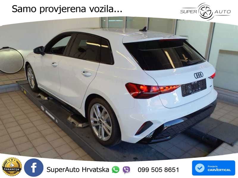 Audi A3 Limuzina 40 TFSI (204 KS) quattro S tronic S line LED+GR SJED+ACC