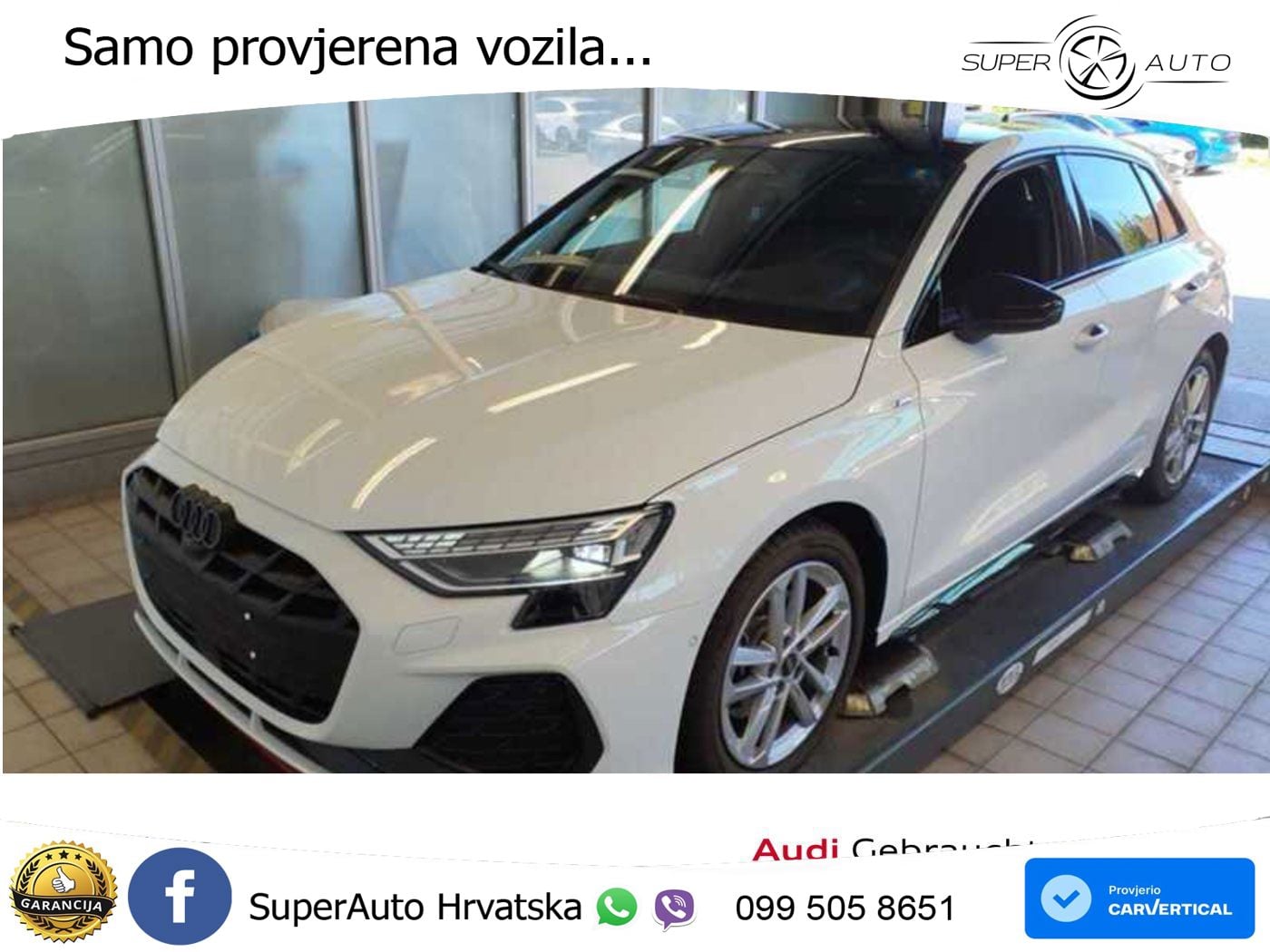 Audi A3 Limuzina 40 TFSI (204 KS) quattro S tronic S line LED+GR SJED+ACC