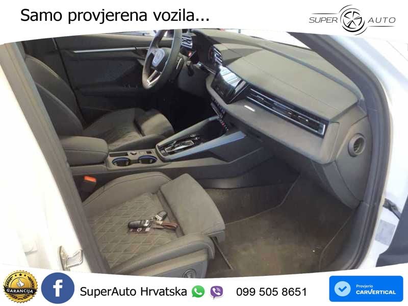 Audi A3 Limuzina 40 TFSI (204 KS) quattro S tronic S line LED+GR SJED+ACC