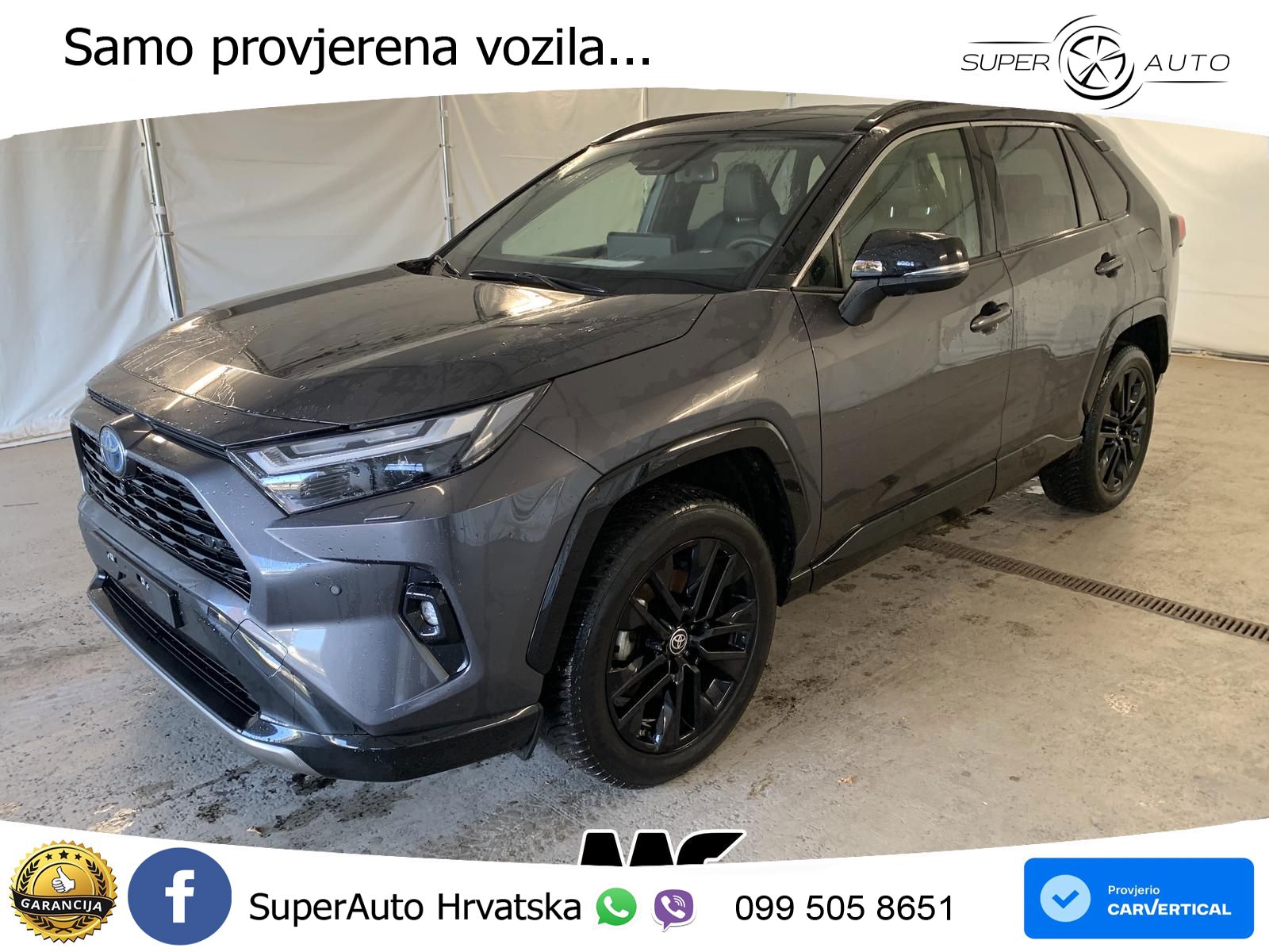 Toyota RAV4 2.5 (218 KS) Hybrid eCVT Style LED+GR SJED+ACC