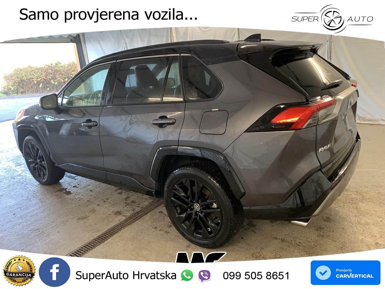 Toyota RAV4 2.5 (218 KS) Hybrid eCVT Style LED+GR SJED+ACC