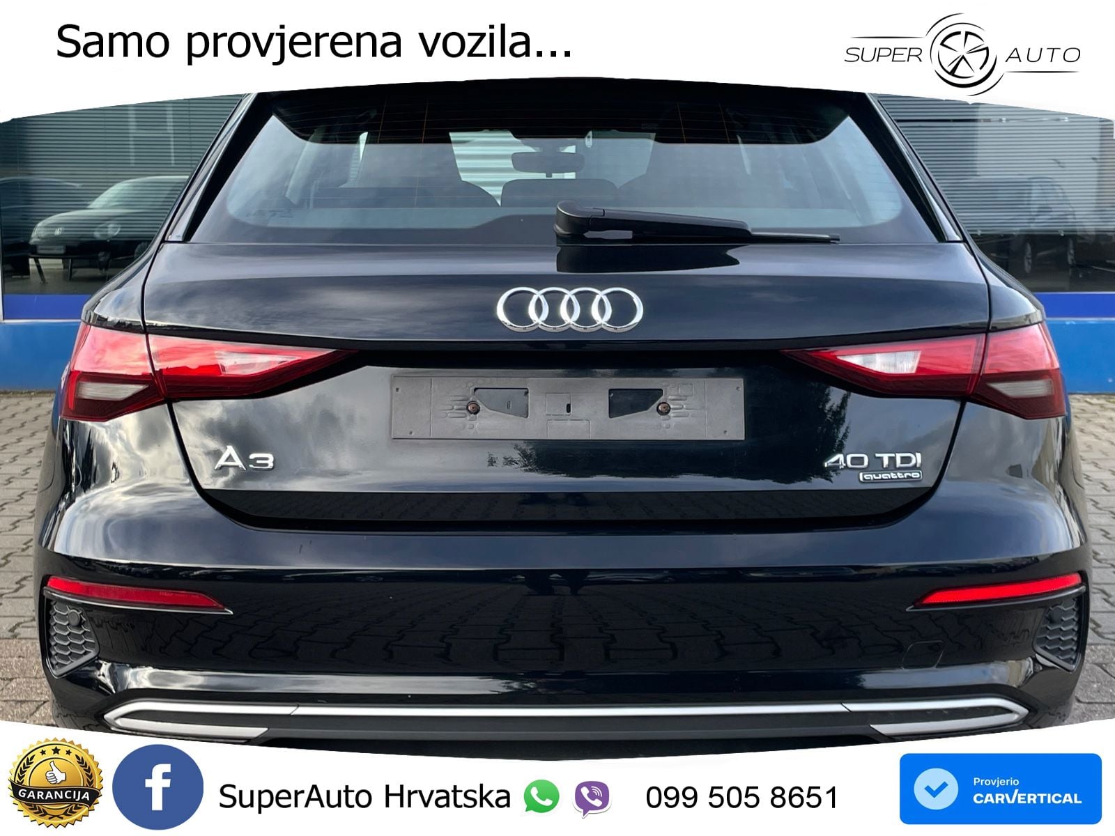 Audi A3 40 TDI (200 KS) quattro S tronic