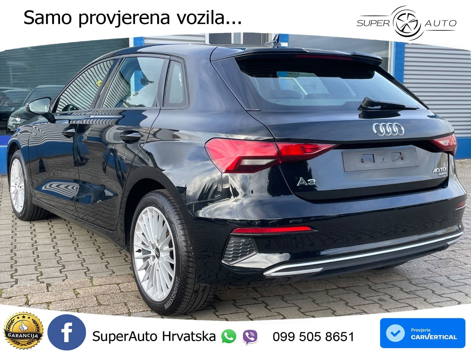 Audi A3 40 TDI (200 KS) quattro S tronic