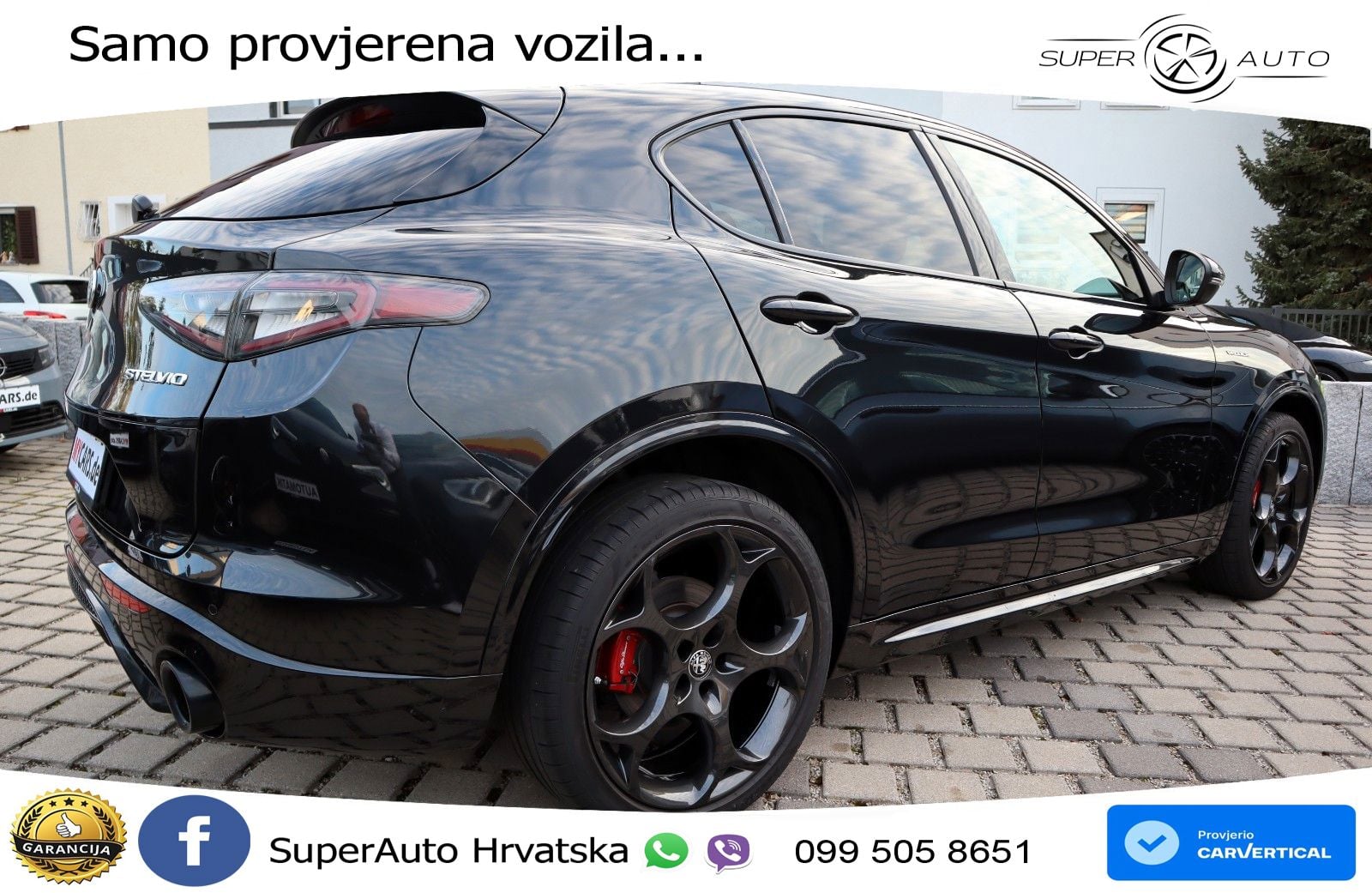 Alfa Romeo Stelvio 2.0 Turbo (280 KS) Q4 Automatic LED+GR SJED+ACC