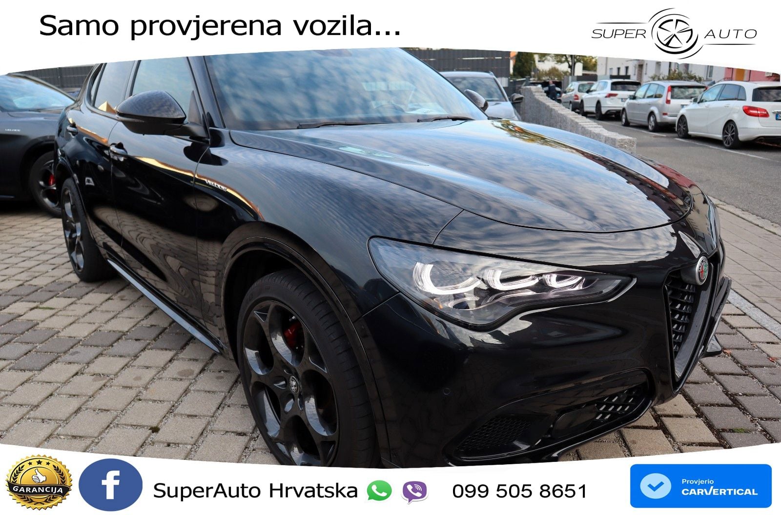 Alfa Romeo Stelvio 2.0 Turbo (280 KS) Q4 Automatic LED+GR SJED+ACC