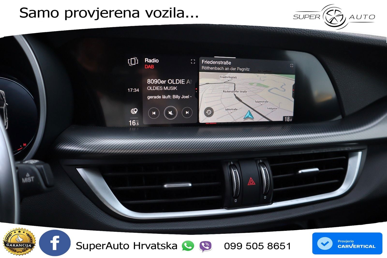 Alfa Romeo Stelvio 2.0 Turbo (280 KS) Q4 Automatic LED+GR SJED+ACC