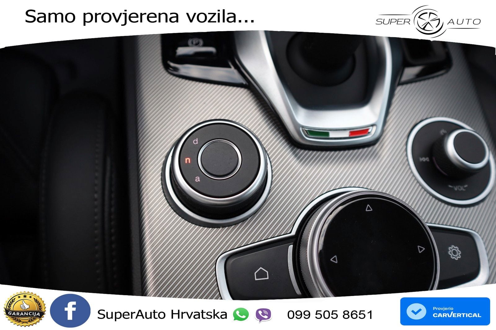 Alfa Romeo Stelvio 2.0 Turbo (280 KS) Q4 Automatic LED+GR SJED+ACC