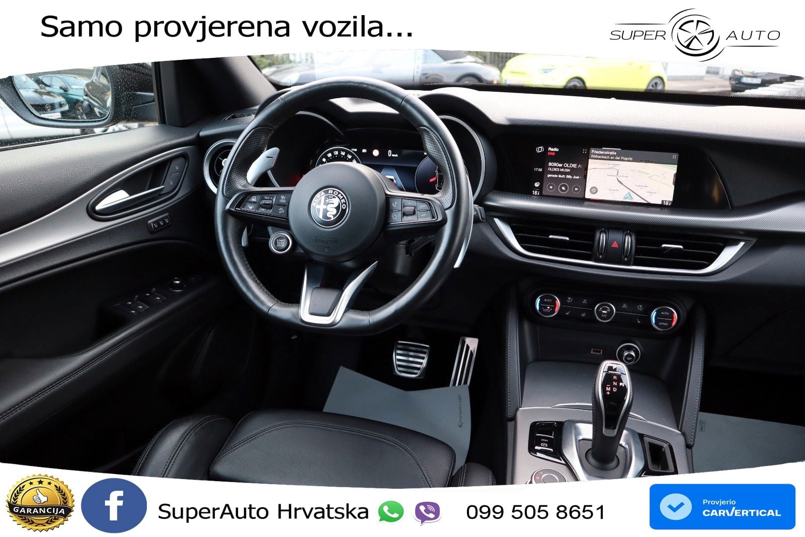 Alfa Romeo Stelvio 2.0 Turbo (280 KS) Q4 Automatic LED+GR SJED+ACC