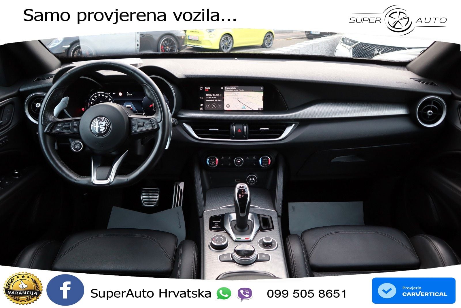 Alfa Romeo Stelvio 2.0 Turbo (280 KS) Q4 Automatic LED+GR SJED+ACC