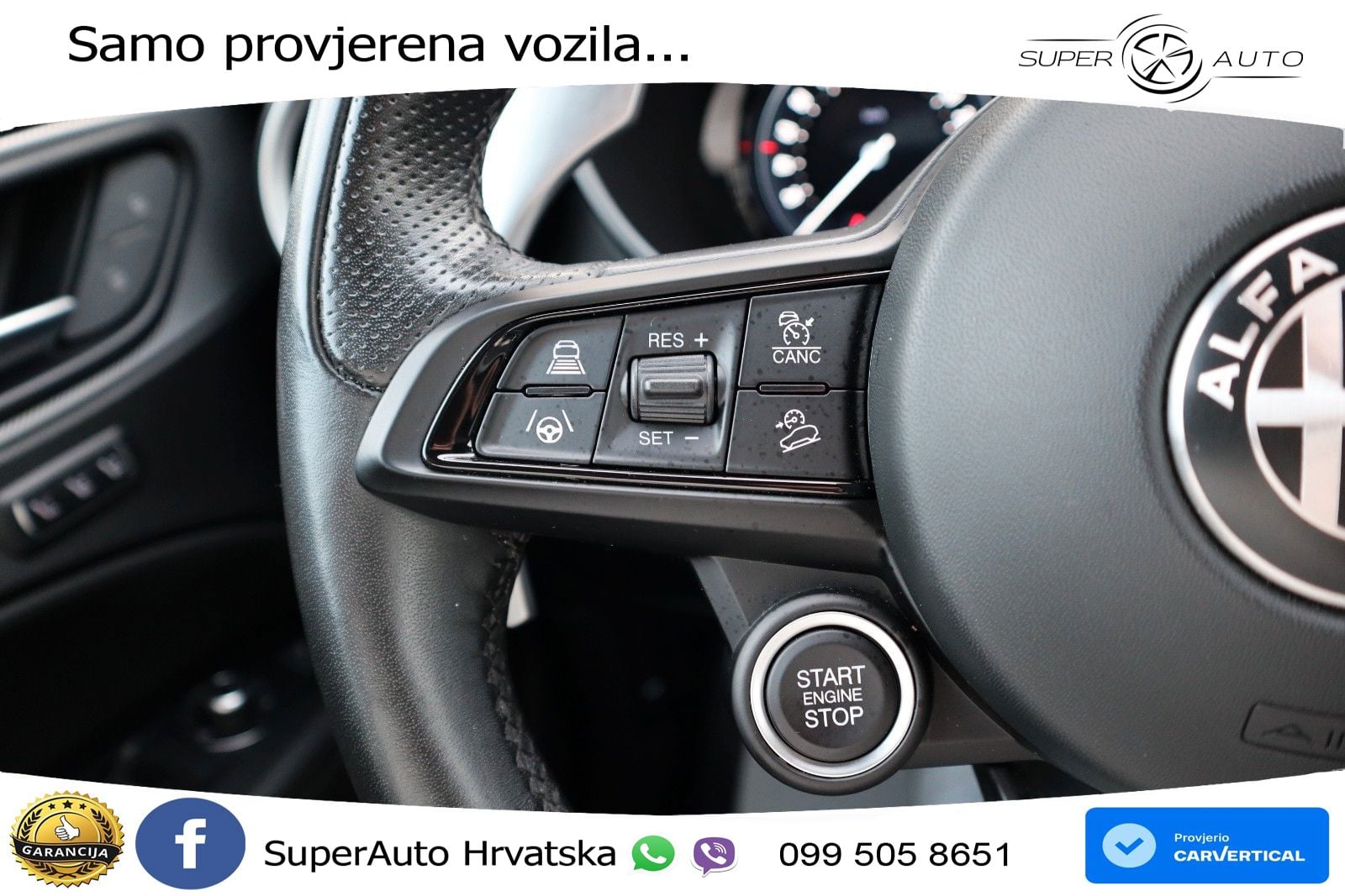 Alfa Romeo Stelvio 2.0 Turbo (280 KS) Q4 Automatic LED+GR SJED+ACC