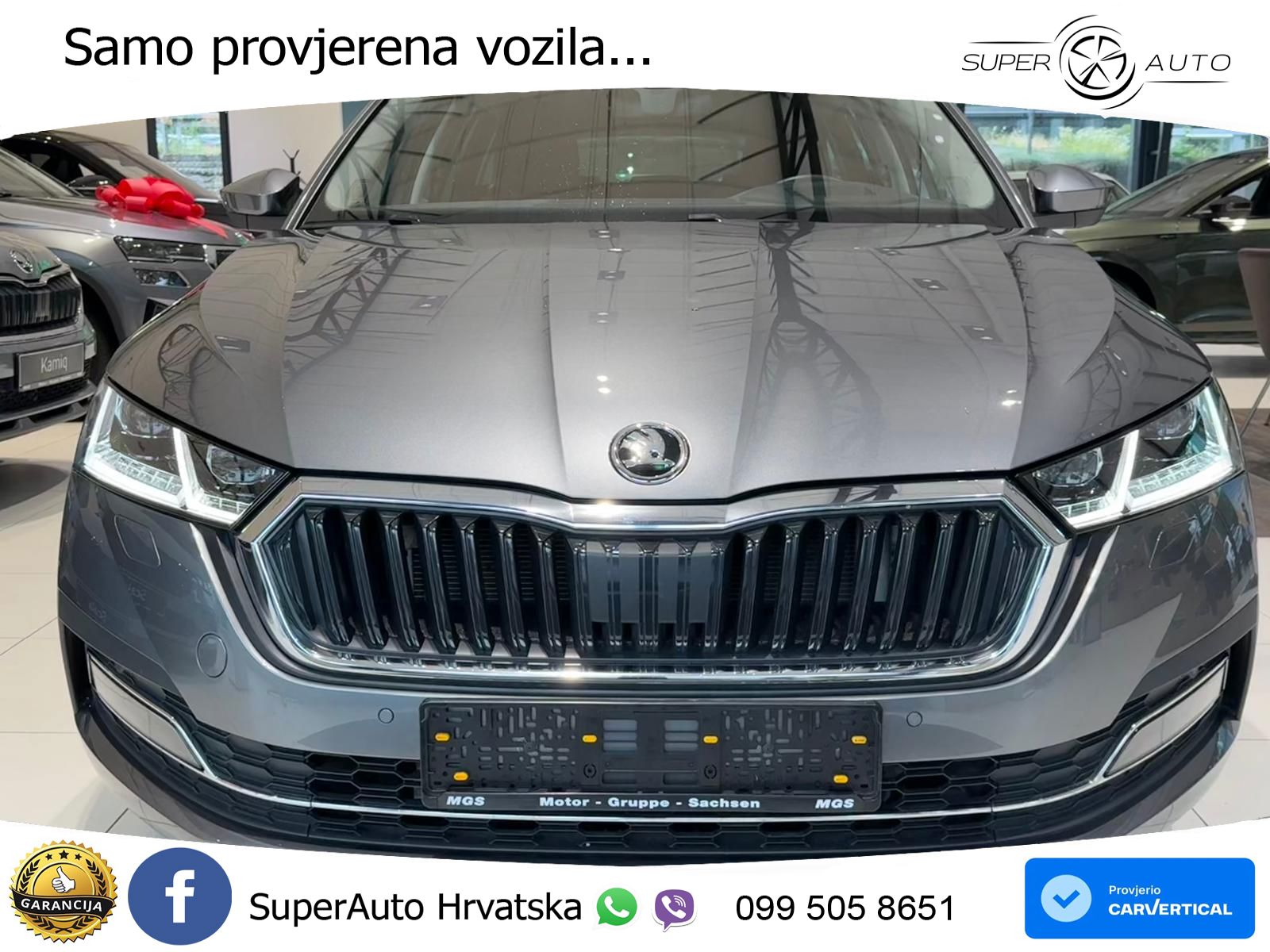 Škoda Octavia Combi 1.5 TSI EVO e-TEC (150 KS) DSG LED+GR SJED+ACC